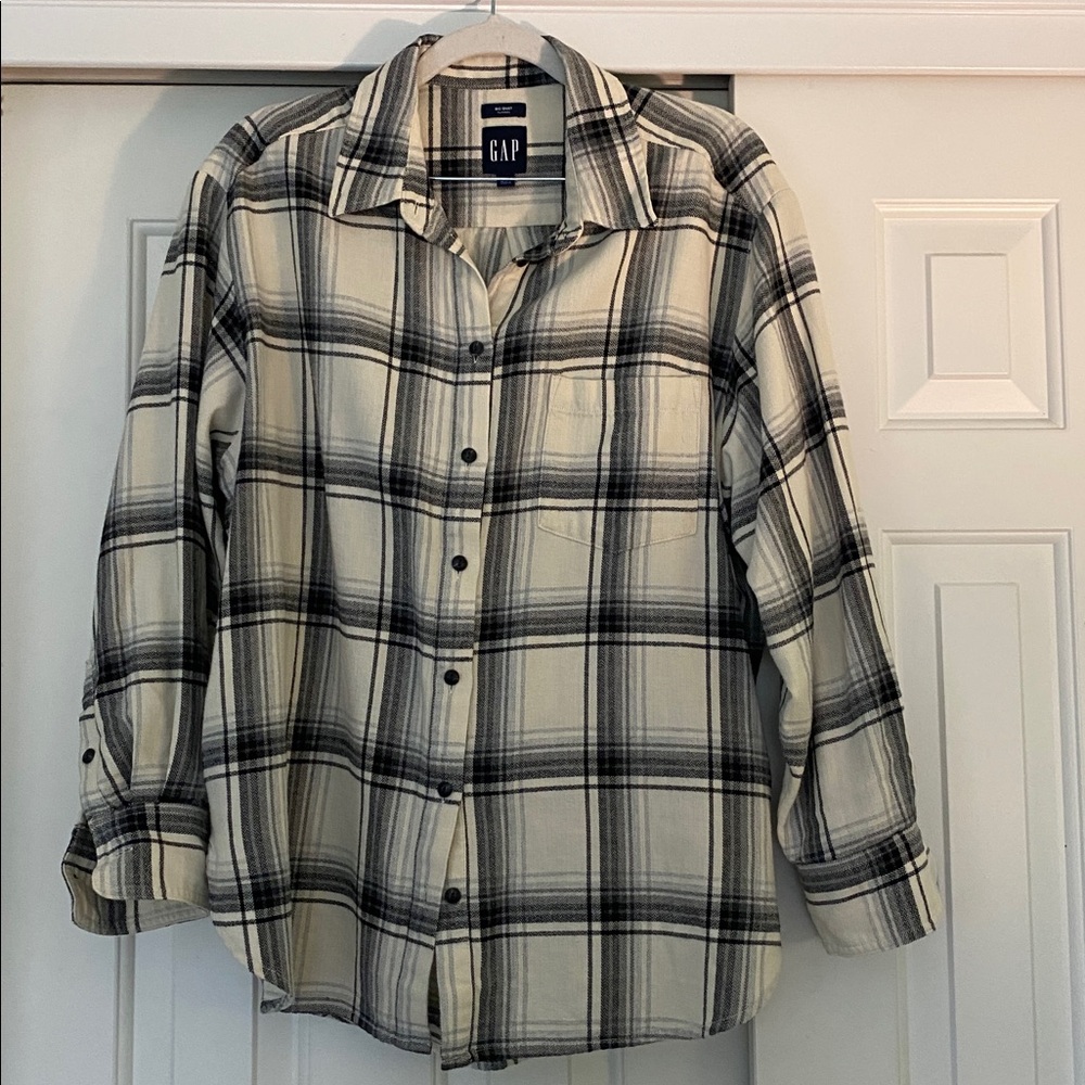 GAP Plaid Big Shirt - Flannel